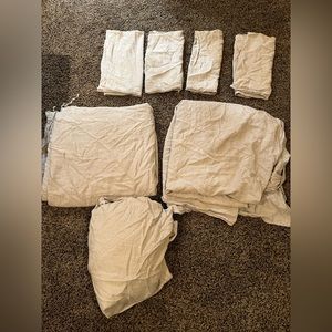 Buffy hemp linen bedding set